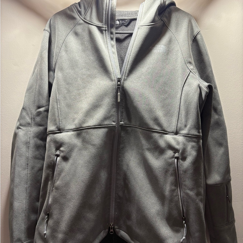The North Face Gray Performance Jacket with Hood